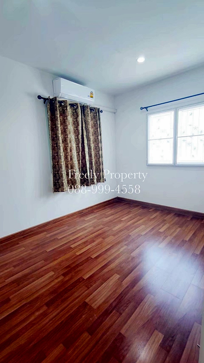 ให้เช่าบ้านสวย พฤกษา 86/3 ลาดกระบัง สุวรรณภูมิ ต่อเติมโรงจอดรถ พร้อมอยู่ แปลงมุม ใกล้สนามบินสุวรรณภูมิ